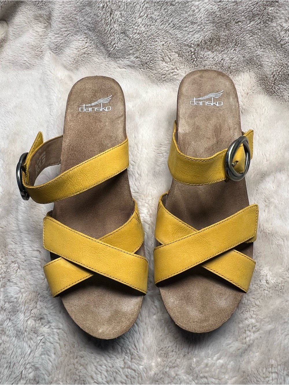 Dansko Susie leather sandals size 41 or US 11-11.5